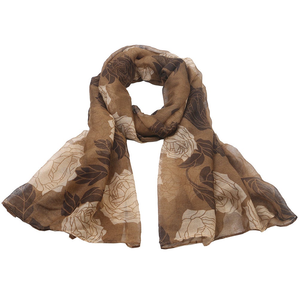 Scarf Lola brun