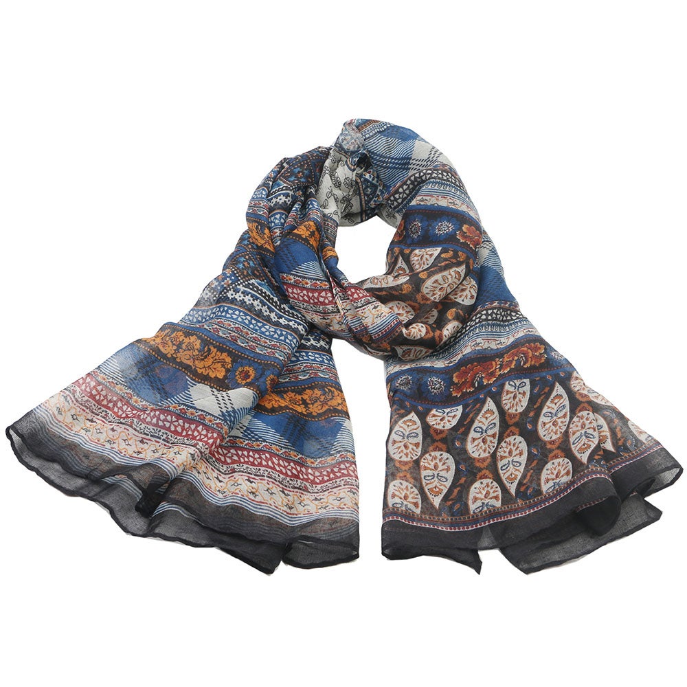 Scarf Tonka blå